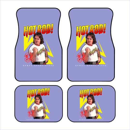 Discover Hot Rod Rowdy - Roddy Piper - Car Mats