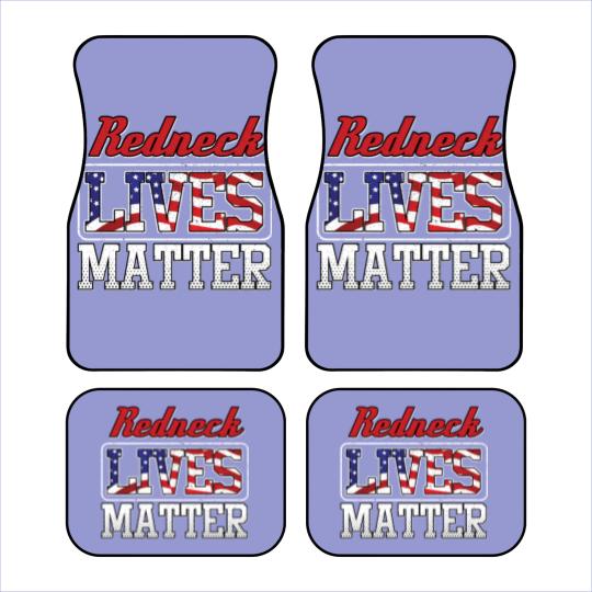 Discover Redneck Lives Matter Car Mats