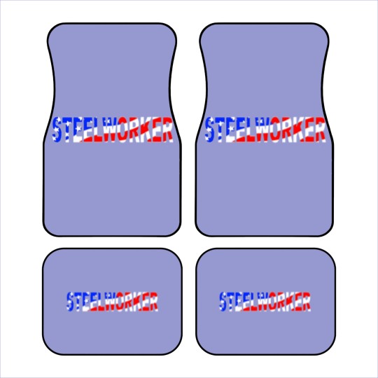 Discover Steelworker America Car Mats