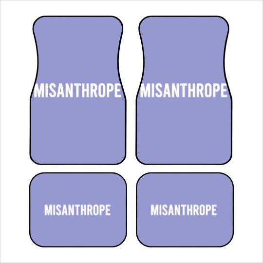 Discover Misanthrope Car Mats