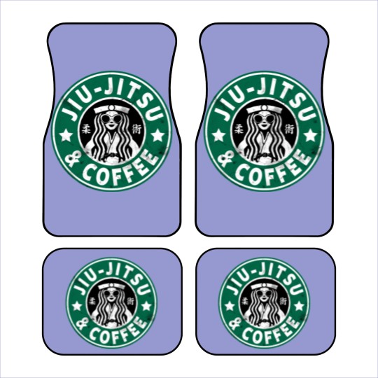 Discover JIU JITSU AND COFFEE - FUNNY BRAZILIAN JIU JITSU - Jiu Jitsu - Car Mats