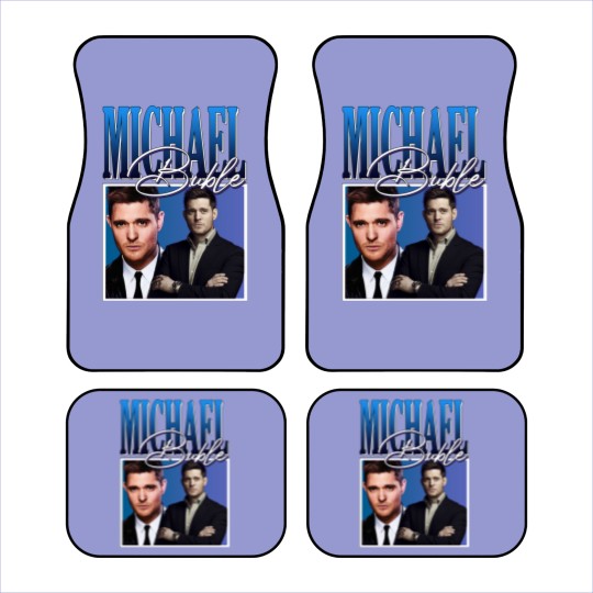 Discover Michael Bubl Vintage 90's Car Mats | Michael Bubl Car Mats