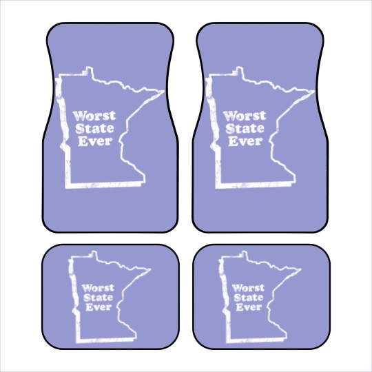 Discover MINNESOTA - WORST STATE EVER Car Mats