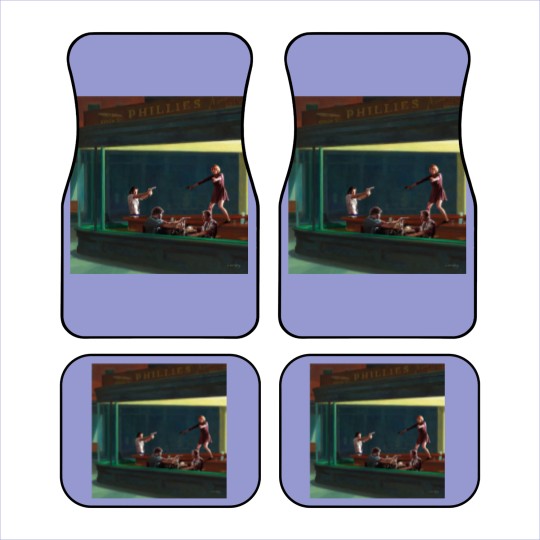 Discover Be cool Honey Bunny - Pulp Fiction - Car Mats