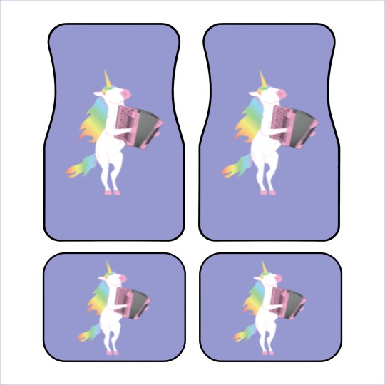 Discover Unicorn Playing Accordion Car Mats for Musicians Car Mats