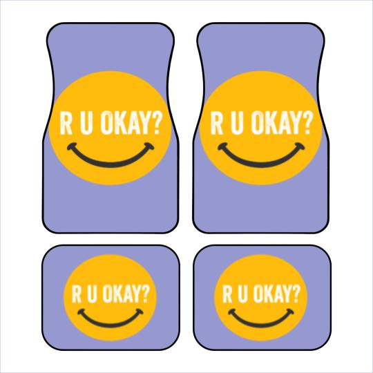 Discover R U Okay Car Mats