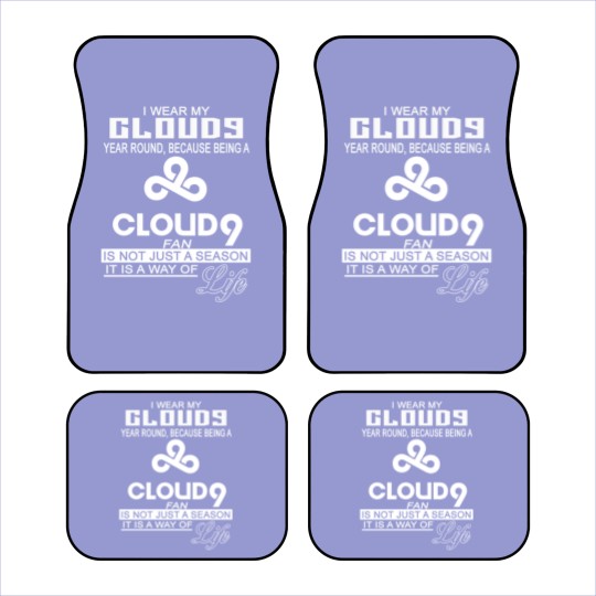 Discover Cloud 9 - I wear my cloud 9 year round Car Mats