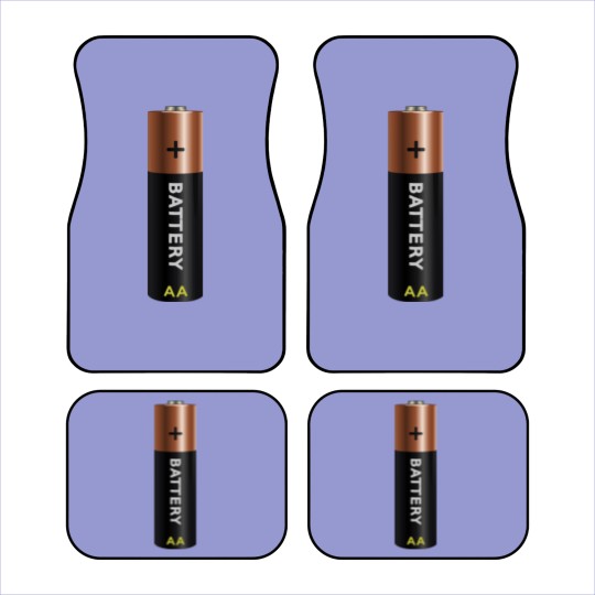 Discover battery AA Car Mats