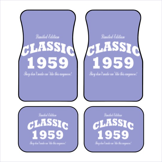 Discover CLASSIC 1959 Car Mats