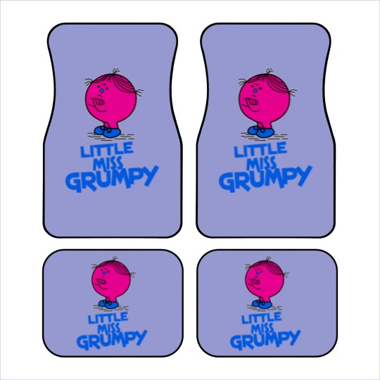 Discover angry little Miss Grumpy Car Mats
