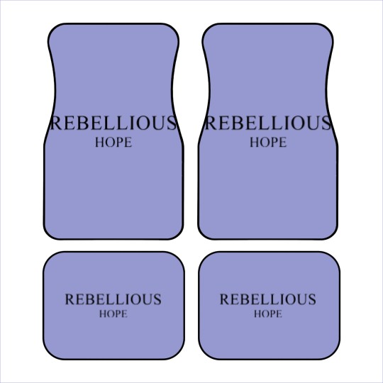 Discover Rebellious Hope Car Mats
