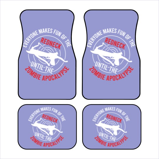 Discover Zombie Car Mats "Everyone Makes Fun Of The Redneck Car Mats