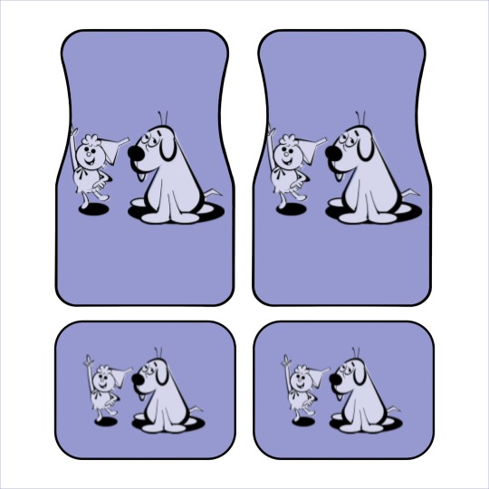 Discover Tom Terrific and Manfred the Wonder Dog - Cartoons - Car Mats