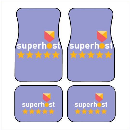 Discover Airbnb Superhost, airbnb travel, proud host, Car Mats