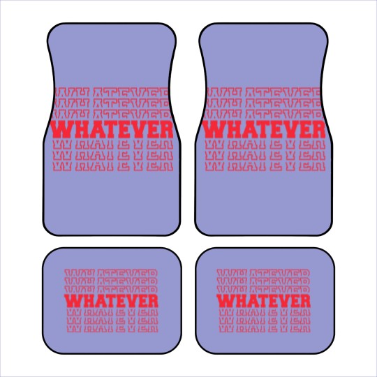 Discover Whatever - Whatever - Car Mats