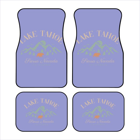 Discover Lake Tahoe Car Mats