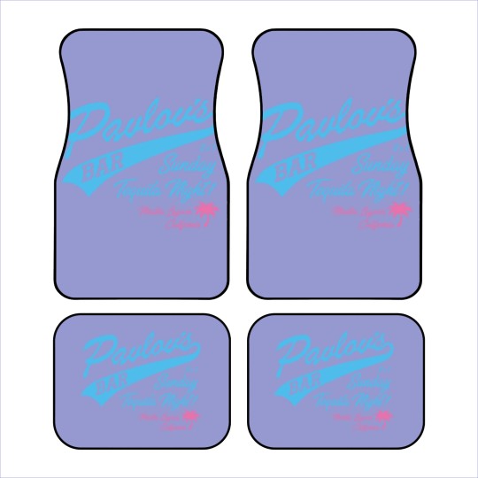 Discover Two and a Half Men - Pavlov's Bar - Two And A Half Men - Car Mats