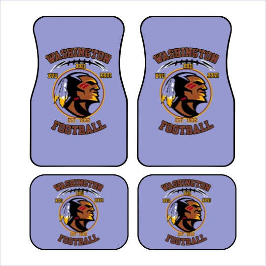 Discover Washington Football Red Classic Car Mats Car Mats