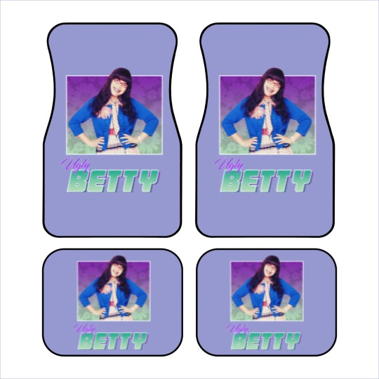 Discover Ugly Betty - 80s Style Nostalgic Print by GrumpyWire Essential Car Mats