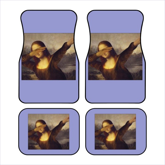 Discover 3196 Mona Lisa Dabbing Car Mats