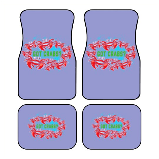 Discover GOT CRABS Car Mats Car Mats