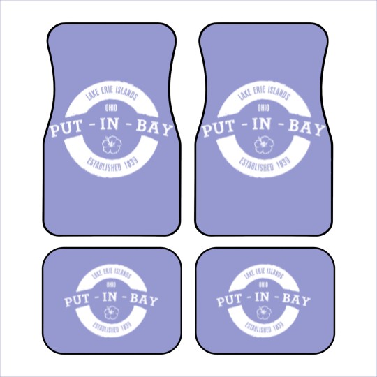 Discover Put in Bay Ohio, Est. 1830 - Vintage & Distressed Car Mats Car Mats