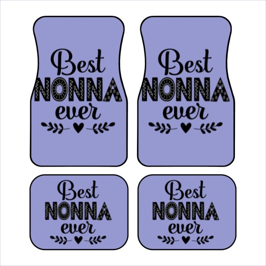 Discover Best Nonna Ever Grandma - Nonna - Car Mats