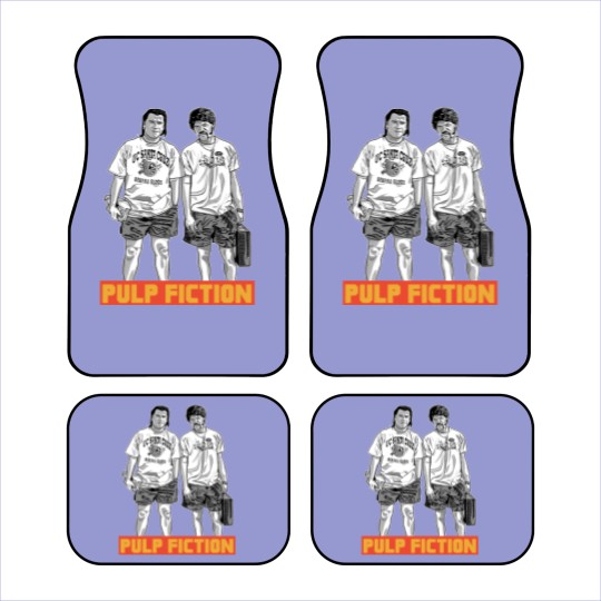 Discover Pulp Fiction Jules and Vincent Car Mats, Quentin Tarantino Car Mats