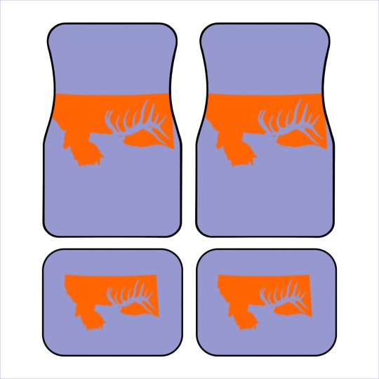 Discover Montana Elk Hunting Car Mats