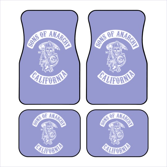 Discover Mens Sons of Anarchy Car Mats (on back)