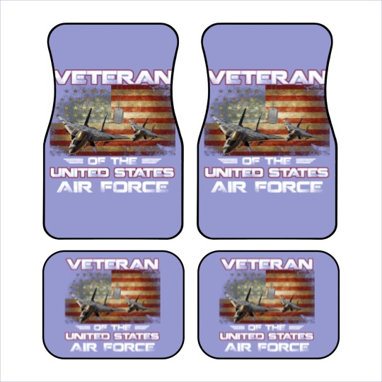 Discover Veteran of the United States US Air Force Car Mats