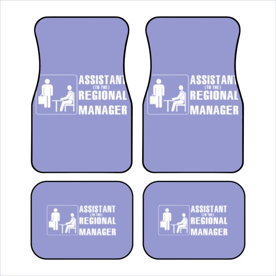 Discover Assistant To The Regional Manager Car Mats