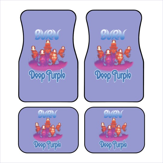 Discover Plastic Head Deep Purple Burn Car Mats