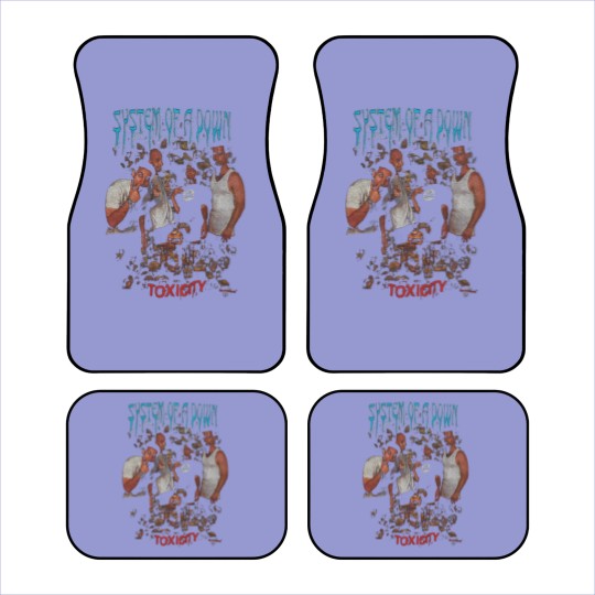 Discover Vintage SYSTEM OF DOWN American Rock Band Toxicity Car Mats