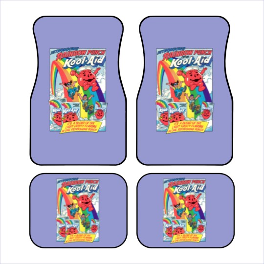 Discover Kool Aid '84 Car Mats, Vintage Style Car Mats