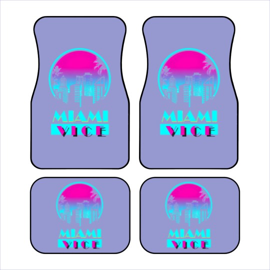 Discover MIAMI VICE Beach Car Mats
