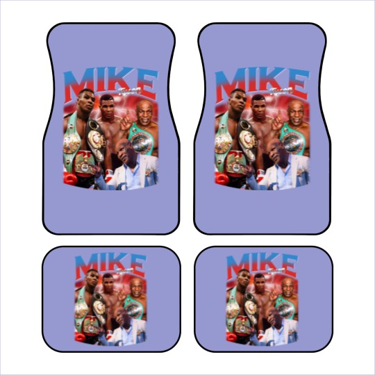 Discover Vintage Mike Tyson Iron Mike Car Mats