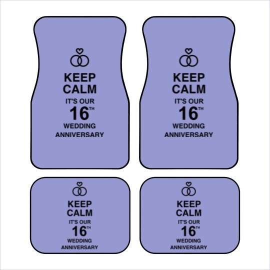Discover Marriage Mariage Wedding Anniversary 16 Car Mats