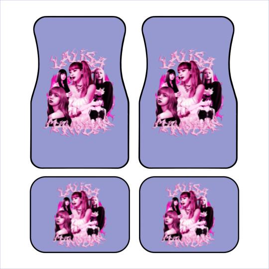 Discover Lalisa Heavy Lisa Blackpink Vintage Car Mats, Blackpink Lalisa Manoban Merch