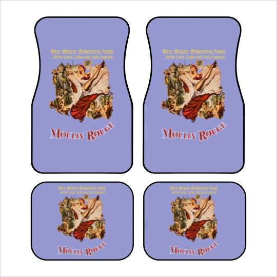 Discover Moulin Rouge V3 Poster Men Car Mats