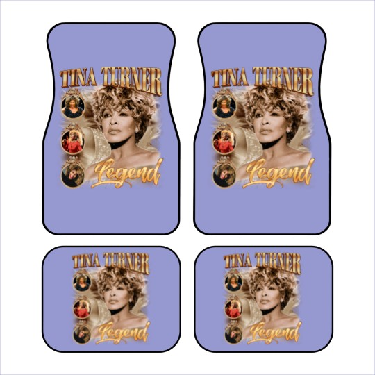 Discover Tina Turner Legend Music Car Mats, R.I.P 1939-2023 Tina Turner Rock Retro Vintage Car Mats