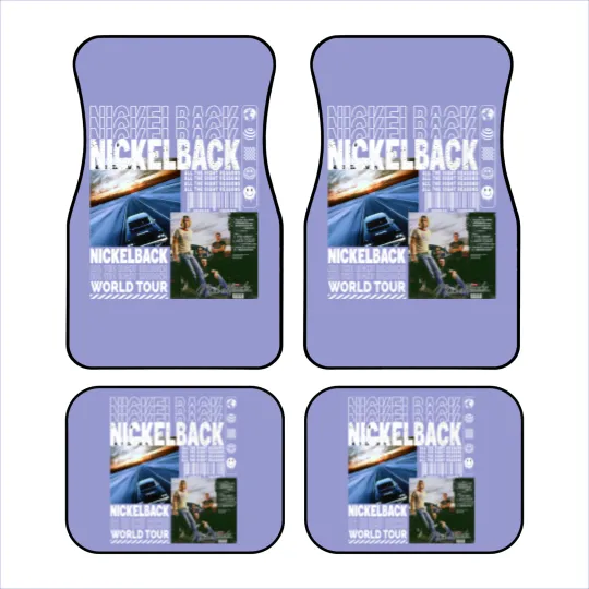 Discover Nickelback Music Car Mats, Nickelback Merch Vintage Get Rollin' Tour 2023