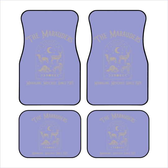 Discover Marauders Car Mats The Marauders Harry Fandom Magical Mischief
