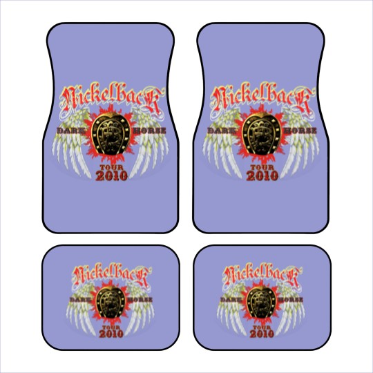Discover Best rock band Nickelback news logos, Nickelback Logo Tour 2010 Car Mats