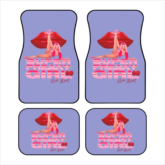 Discover Nicki Minaj Super Freaky Girl Car Mats