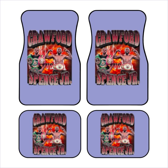 Discover Crawford vs Spence jr Car Mats