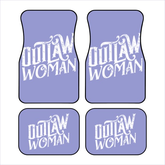 Discover Outlaw Woman Car Mats