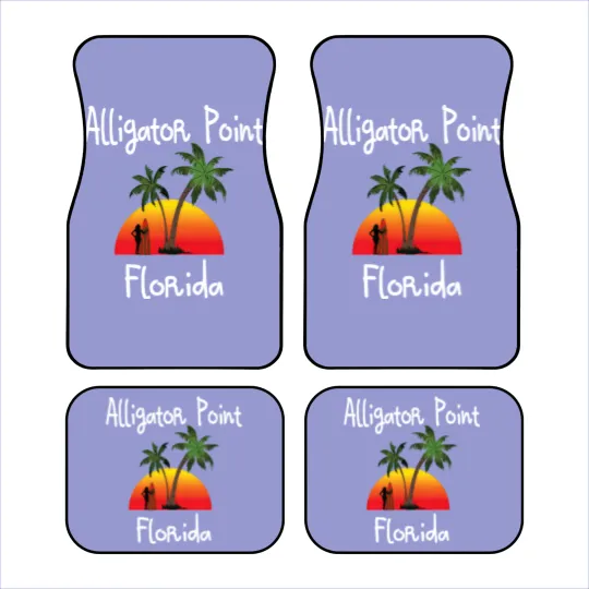 Discover Alligator Point Florida Car Mats