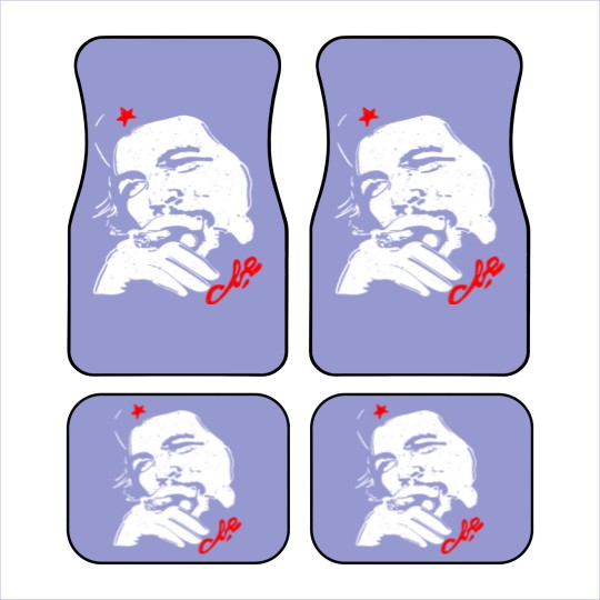 Discover Rebel Cuban Car Mats Guerrilla Revolution Vintage Che Guevara Car Mats