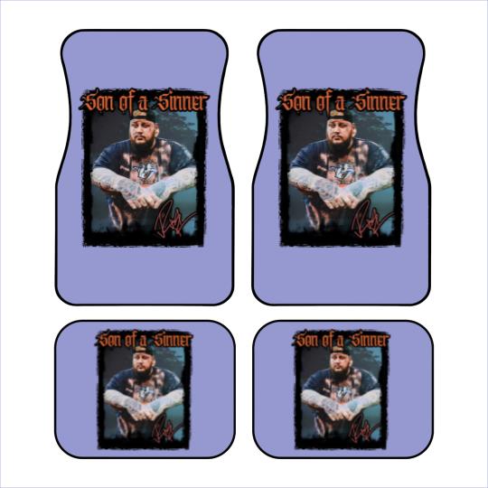 Discover Jelly Roll 2023 Tour Car Mats, Jelly Roll Backroad Baptism 2023 Tour Car Mats